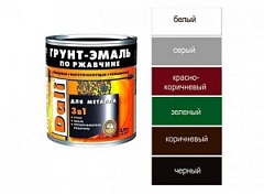 Дали грунт-эмаль по ржавчине синий 0,75л.