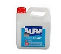 Грунтовка АУРА Синяя 3л.концентрат 1:5  AQUAGRUNT